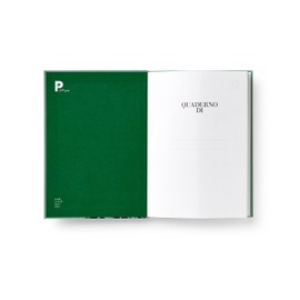 Olivetti Green Midsized Blank Notebook