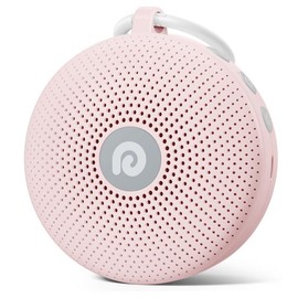 Dreamegg White Noise Machine Powerful Battery, 21 Soothing Sound, Noise Canceling for Office & Sleeping, Travel, Registry Gift Audio Portable - Color: Sakura Pink