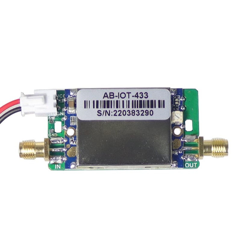 Aswalling 433MHz Lora Signal Booster Transmit Receive Two-Way Power Amplifier