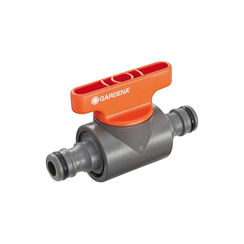 Gardena Coupling with regulating valve: coupling for regulating or shutting