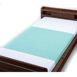 ウェルファン トリコットパイル防水シーツ 2枚組 90X145 サックス