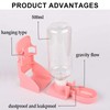 16.9oz Rabbit Water Bottle Hanging Automatic Water Dispenser for Cage