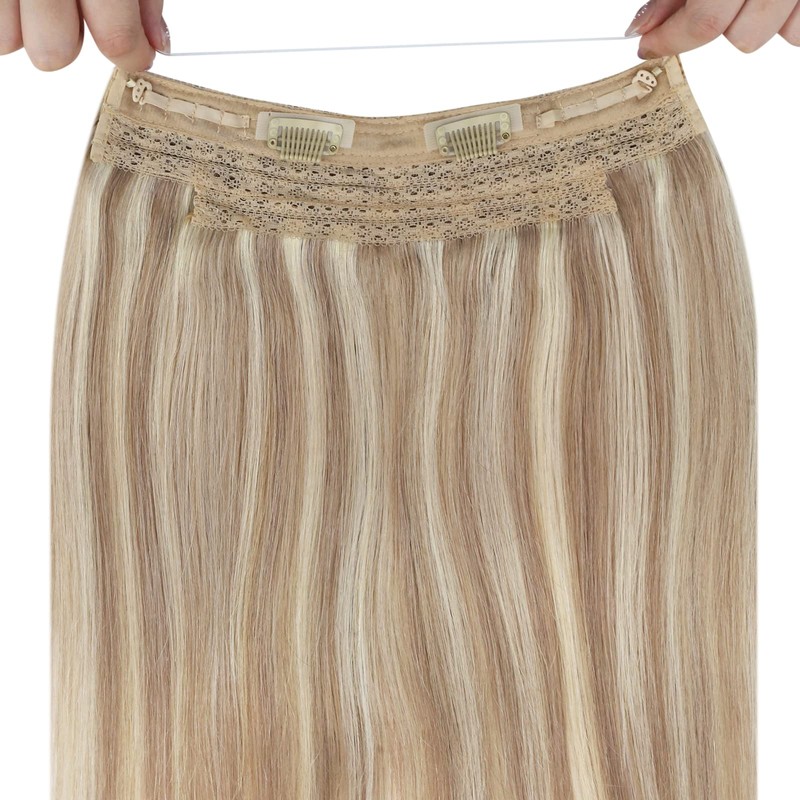 Sunny Hair Wire Hair Extensions Human Hair Invisible Wire Hair