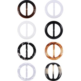 Boao 16 Clips para Camisa para Mujer Clips de Camiseta Broches para Bufanda 2 Pulgadas 8 Colores