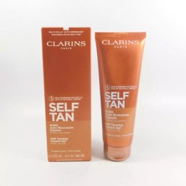 Clarins SELF TAN Tanning Instant Gel 4.2 oz / 125 ml *NEW IN BOX*