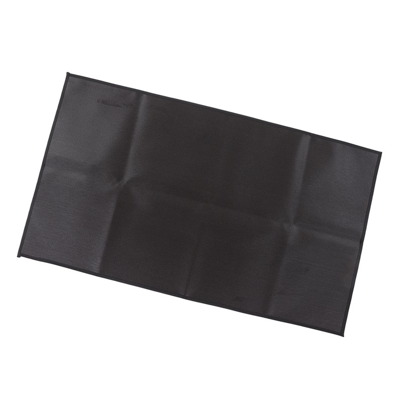 Grill Mat Fireproof Heat Resistant Insulated Pad Protector Black for