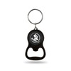 Rico Industries Florida State Seminoles Carbon Fiber Metal Keychain -