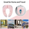 Foldable Toilet Seat Children's Toilet Seat Travel Foldable Toilet Seat