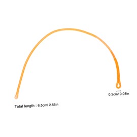 Gatuida 10pcs Fishing High Tensile Connectors for Freshwater Saltwater Enhanced Flexibility Low Visibility Durable Braided Construction for Optimal Fishing Experience