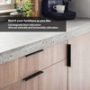 Peaha 10 Pack Kitchen Cabinet Handles 7-1/2 inch Black Pulls