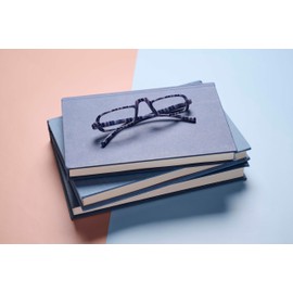 Peepers by PeeperSpecs Women's Fruit Stripe Gum Rectangle Reading Glasses, Navy, 2.25