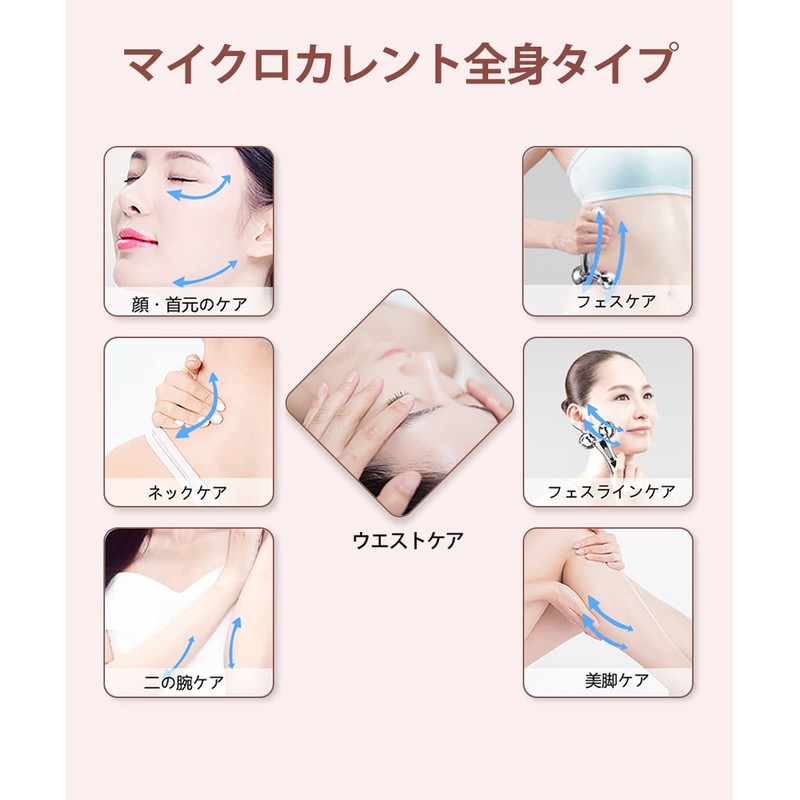 Beauty roller, facial roller, face, body, small face roller, Y-shaped,