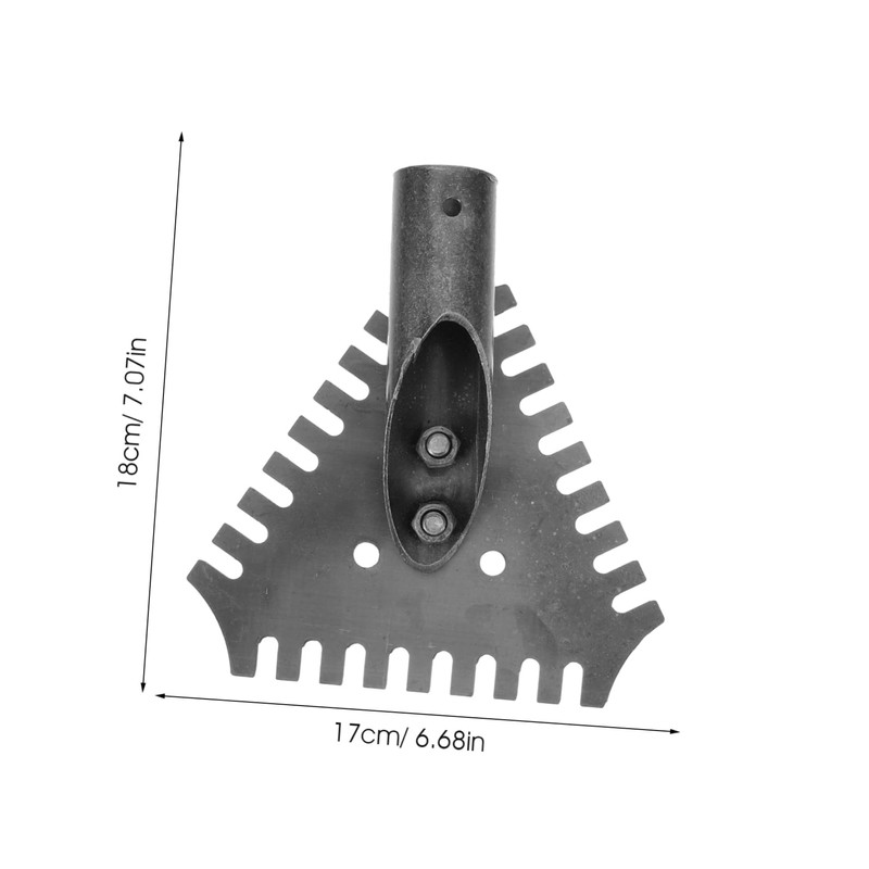 FUNOMOCYA Ice Shovel Snow Removal Tool Metal Ice Breaking Shovel
