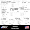 PACLOCK's UCS-79A Universal Trailer Padlock, TL79-338 Pin, High Performance 6-Pin