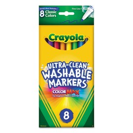Binney & Smith Crayola Washable Thinline Markers