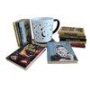 Solid Wood Book Shaped Coasters w/drinking puns