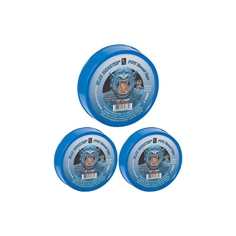 Milrose 70885 Blue Monster 1/2 Inch x 1429 Inch Blue