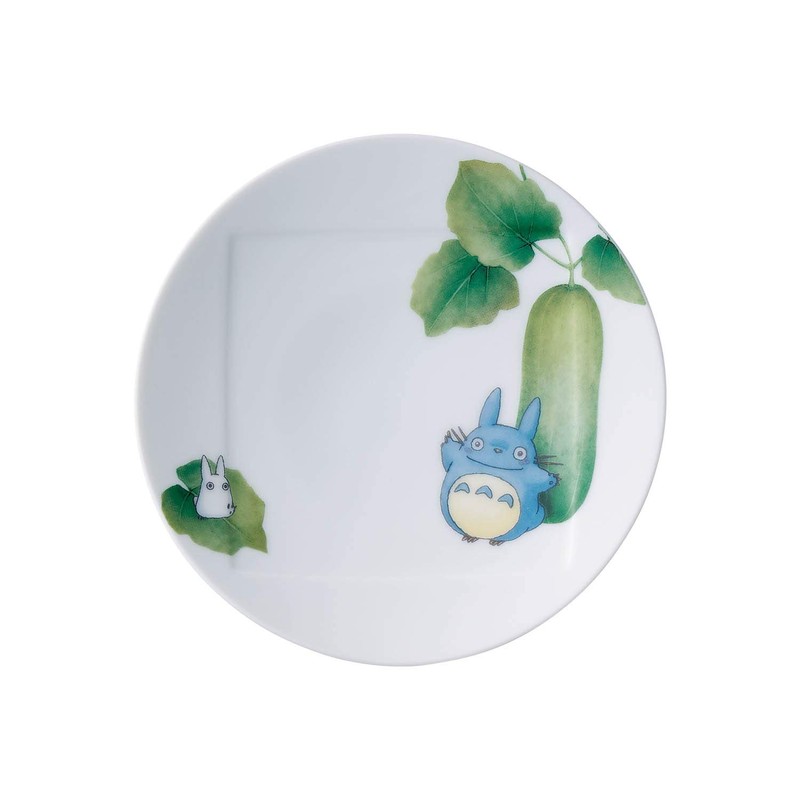 Noritake 1704-15L/VF9931A My Neighbor Totoro, Vegetable Series, Microwave Safe, Dishwasher