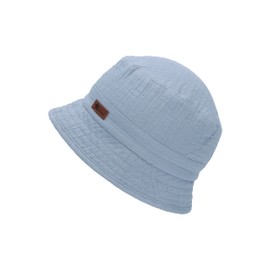 Sterntaler Unisex Children's Fishing Hat Muslin Children's Hat, lightblue
