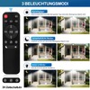 CRODIAL 25 W LED Spotlight with Motion Sensor Outdoor Remote