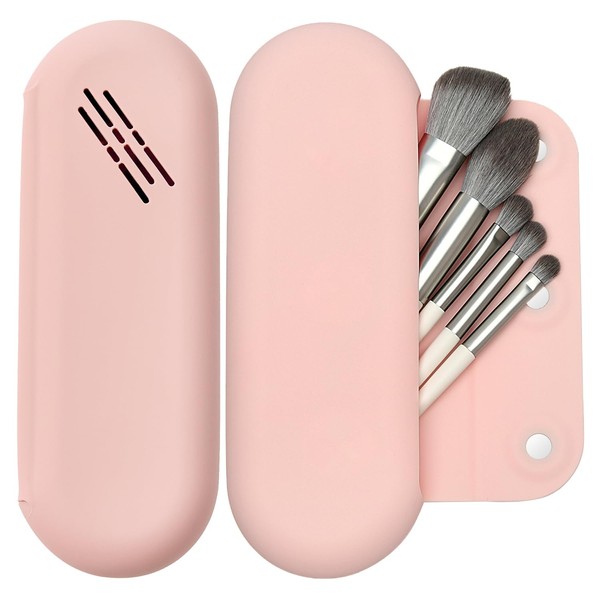LuBanOne - Soporte para brochas de maquillaje, cierre magnético, organizador