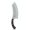 Oklahoma Joe's Blacksmith Cleaver & Chef Knife with Holster,Silver/Black