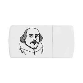 'William Shakespeare' Pill Box with Tablet Splitter (PI00029765)