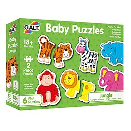 Galt Toys, Baby Puzzles - Jungle, Jigsaw Puzzles for Kids, Ages 18 Months Plus