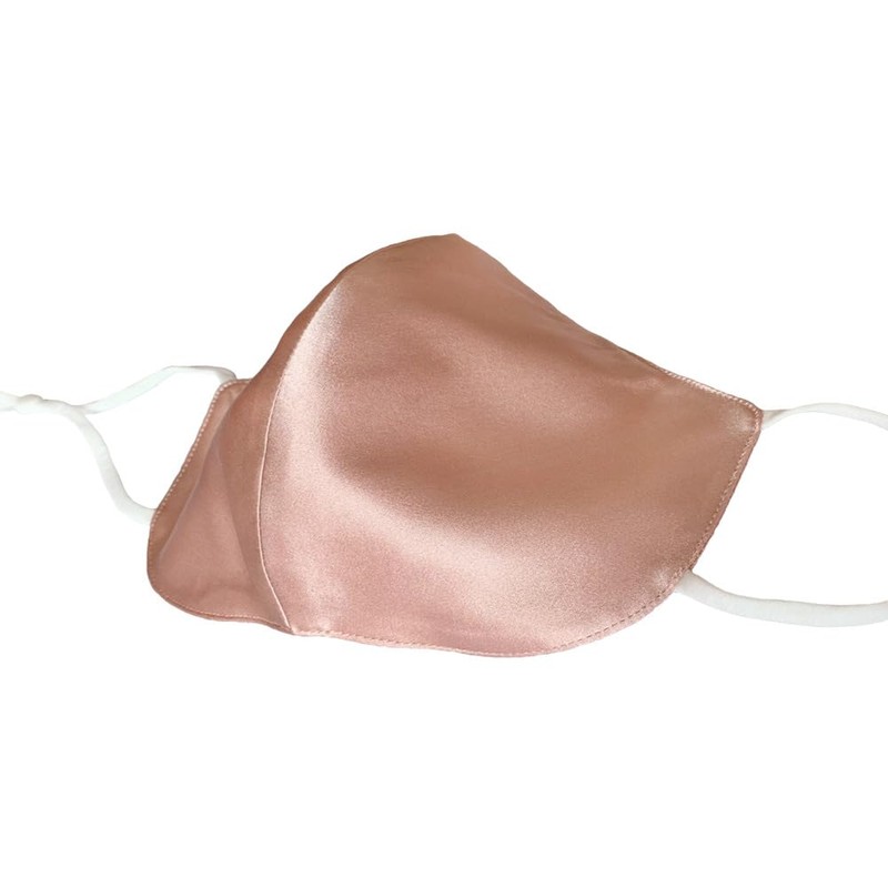 LILAXINKO Silk Mask, Anti-Drying, Sensitive Skin, Gentle Touch, Double Layer,