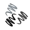 New CID Cosmetics i-Gel Blacks Eyeliner Trio with Brush