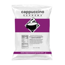 Cappuccino Supreme 2 lb bag Chocolate Raspberry Instant Cappuccino Mix