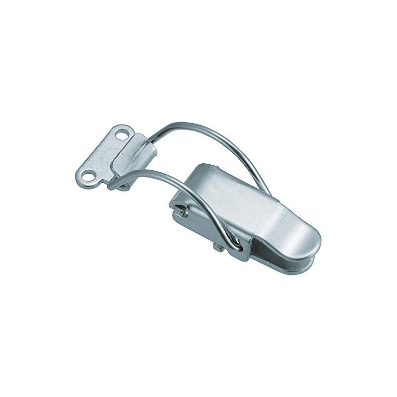 TRUSCO(トラスコ) パッチン錠 曲線アームタイプ・スチール製 (4個入) P-147-2