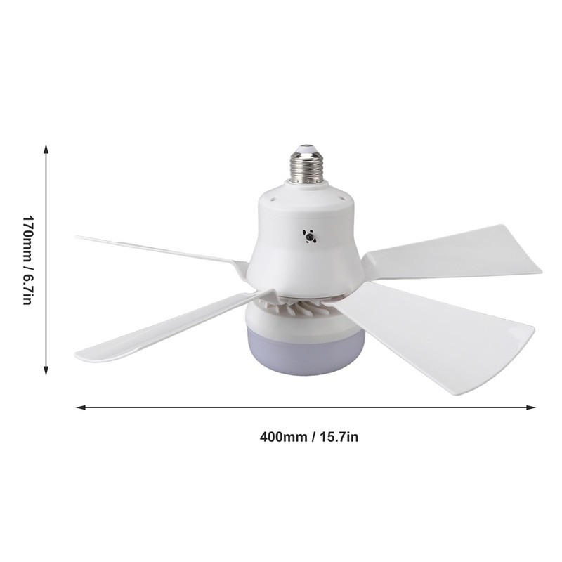 Greensen Ceiling Fan Light Dimmable Ceiling Lamp with Fan Modern
