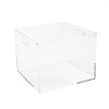 RUSSELL+HAZEL Acrylic File Box, Acrylic File Folder Organizer, Letter Size