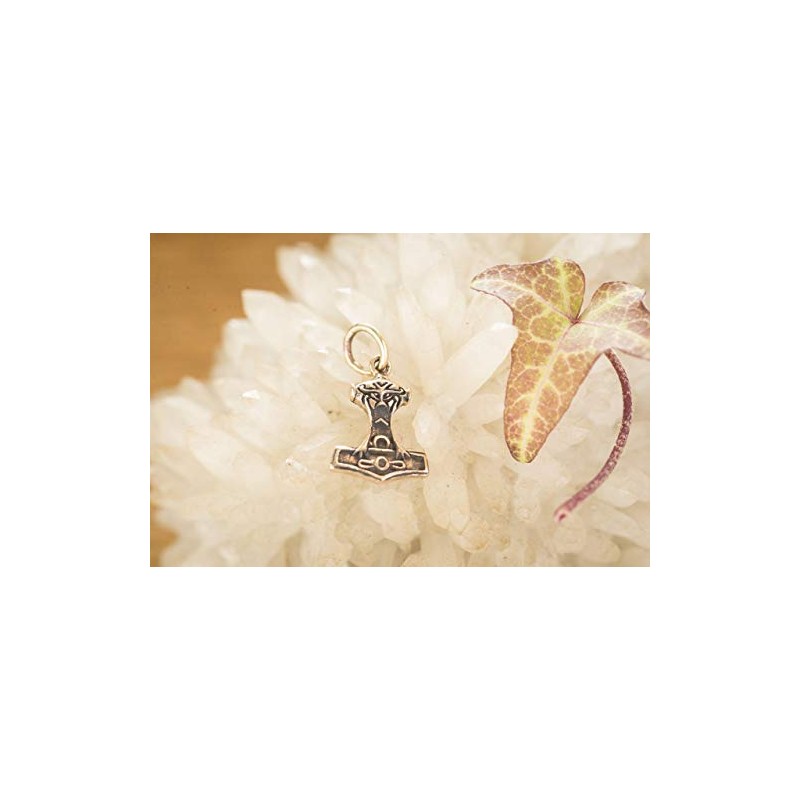 Windalf TorsÂN Small Thor's Hammer Pendant 2 cm Bronze, Fabric