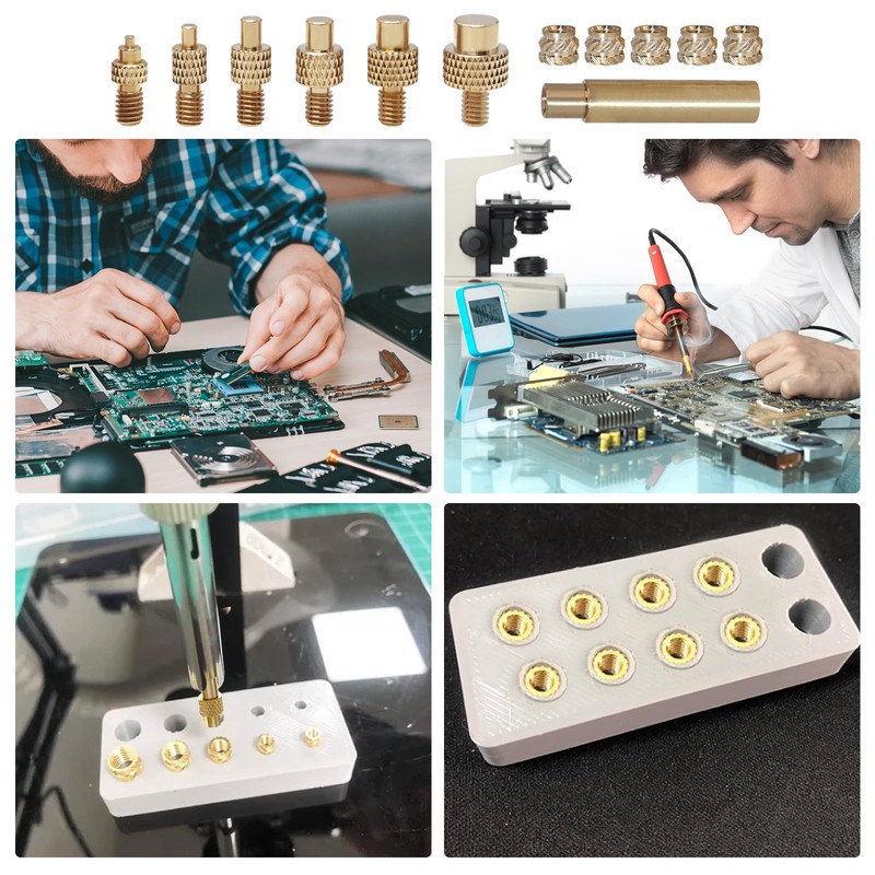 6-Piece Soldering Iron Melting Aid Set, Universal 936 Soldering Iron