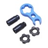 RISK 7pcs Titanium Alloy Bicycle Presta Valve Cap Strong Hardness