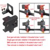 Zeberoxyz Upgrade Direct Drive Support Aluminium Plate with Pulleys with