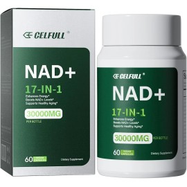 Celfull NAD+ 17-in-1 - 3,000mg - 60 capsules