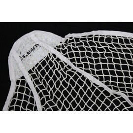 Gladiator Lacrosse 5mm Replacement Lacrosse Goal Net 6'x6'x7' - Heavy Duty Backyard Practice Net (High School Grade) Square Corners, White