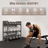 Jusgym Dumbbell Rack, 400LBS Load, Adjustable Weight Rack for Dumbbells