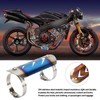 Exhaust Muffler Pipe Protector Stainless Steel Heat Shield Cover Universal