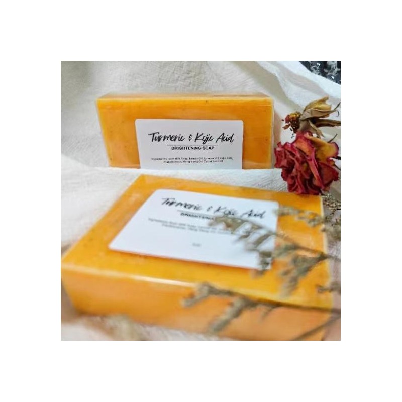 Turmeric & Kojic Acid Facial Soap, Shower Soap, Cleansing And