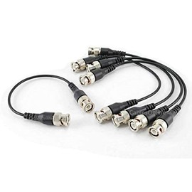 CablesOnline 5-Pack 7 inch RG174 BNC Male to Male Coax Jumper Cable - R-B700-5