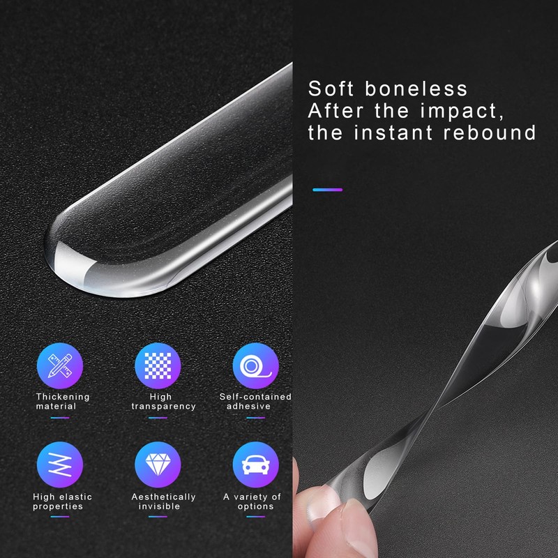 14pcs Clear Car Door Handle Protector, Car Accessories -Scratch-Proof Paint