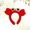 ledmomo Crab Headband Cute Plush Hair Band Hair Ornament Costume