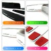 IPOP Car Slim Door Edge Guards Bumper Protector Guard Chrome