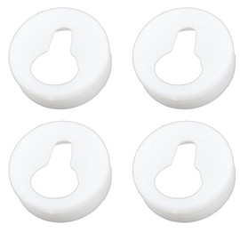 JCBIZ 16pcs Photo Frame Accessories Invisible Plastic Gourd Hanging Round Locking Hole Holder Bracket