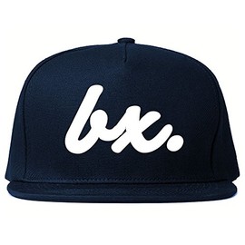 Kings Of NY BX Script Bronx New York Snapback Hat Cap Navy Blue