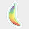 Endless New Objects Low Poly Rainbow Banana Polygons Vinyl Decal Room Decor Sticker Silly Quote